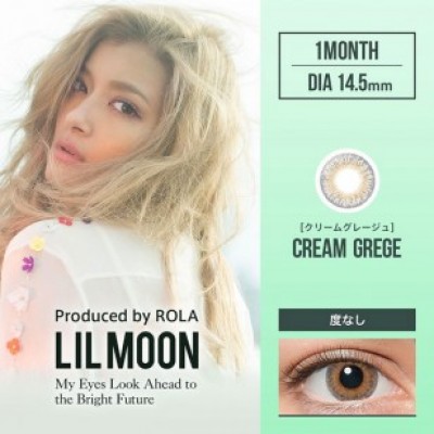 LILMOON Monthly CreamGrege平光(月拋) LILMOON Monthly CreamGrege平光(月拋)
